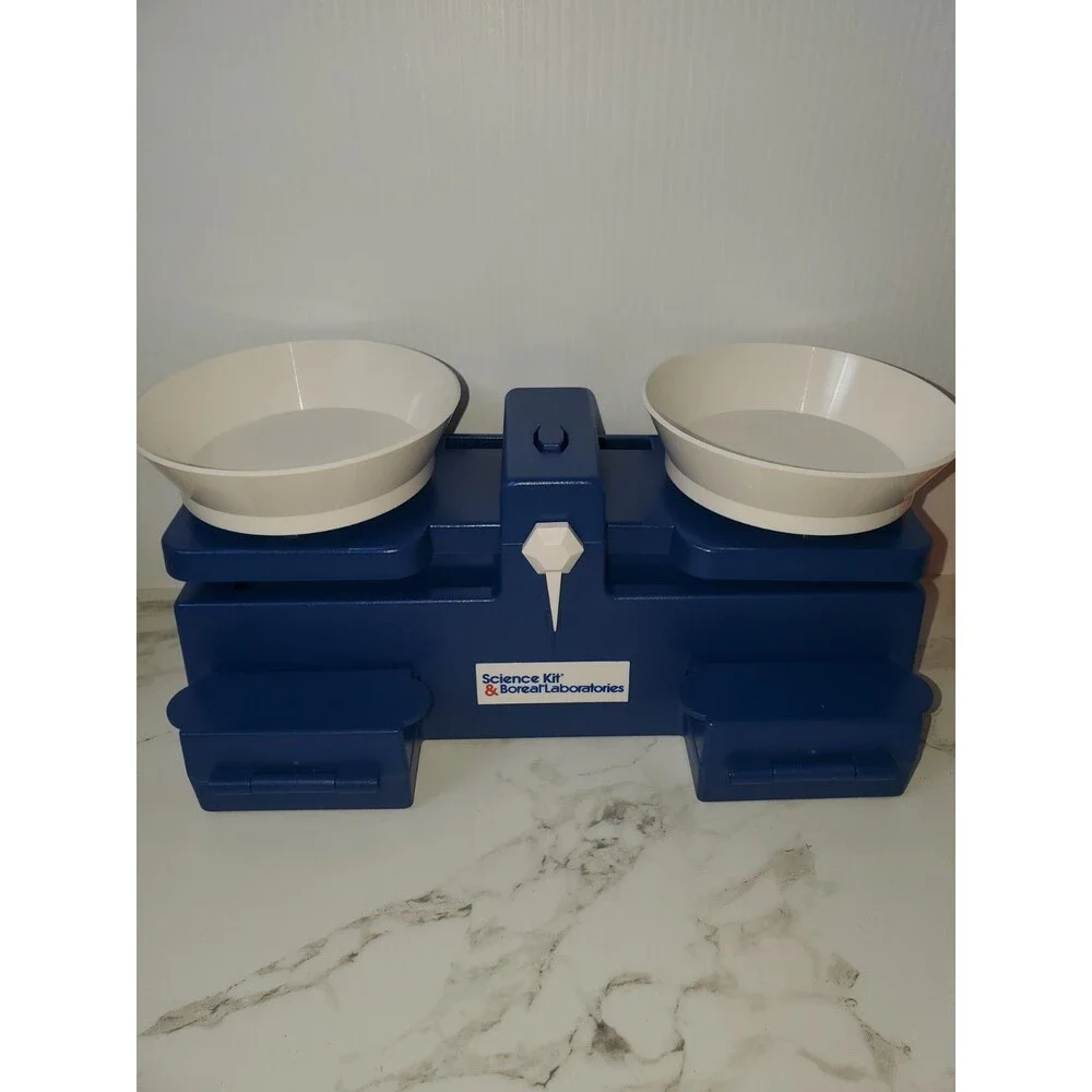 Boreal Balance Scale Kit  46702-00, 31178 + 54 PC Metric Weight Set Homeschool